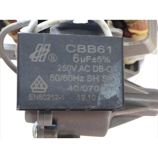 Motor De Indução Para Ventilador Tx-7125 127v 60hz Pp007/20 127v