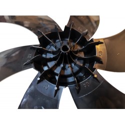 Hélice Ventilador 30cm 6 Pás Preto Original Novo