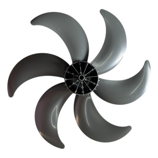 Hélice Plast 30cm 6pás Cinza Escura Original 023826