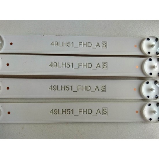 Kit 8 Barras De Led Tv 49lh5700  49lh51_fhd_a  49lh51_fhd_b