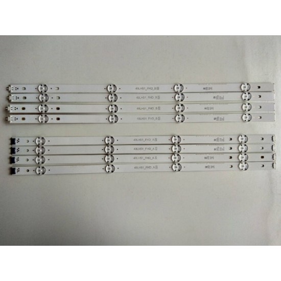 Kit 8 Barras De Led Tv 49lh5700  49lh51_fhd_a  49lh51_fhd_b