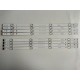 Kit 8 Barras De Led Tv 49lh5700  49lh51_fhd_a  49lh51_fhd_b