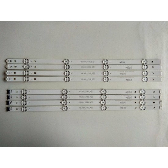 Kit 8 Barras De Led Tv 49lh5700  49lh51_fhd_a  49lh51_fhd_b