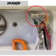 Rede Sensor De Degelo Do Freezer Para Geladeira Electrolux