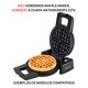 Chapa Antiaderente Com Resistência 127v Golden Waffle 751315