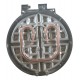 Chapa Antiaderente Com Resistência 127v Golden Waffle 751315