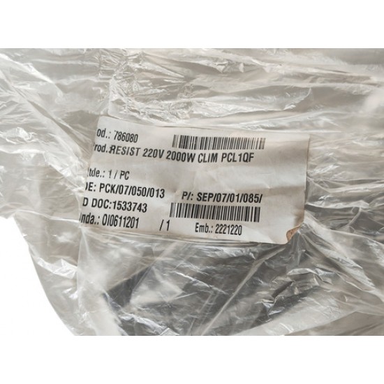 Resistencia Do Climatizador Pcl1 220v Original 786080