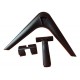 Base,pedestal  Pé Monitor Gamer Tgt-st24-bl01 Tgt-st24