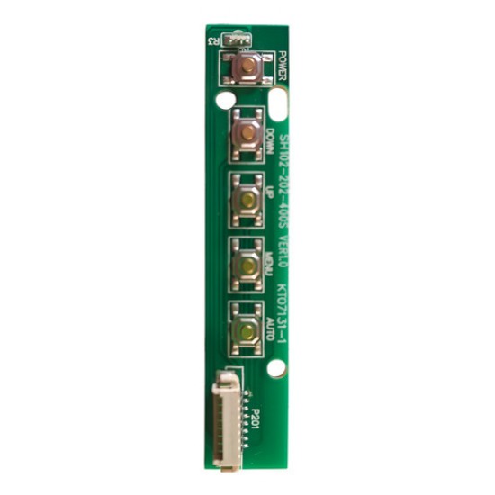 Botão Power Tv Monitor Gamer Ninja Mcr-hzn24-bl1