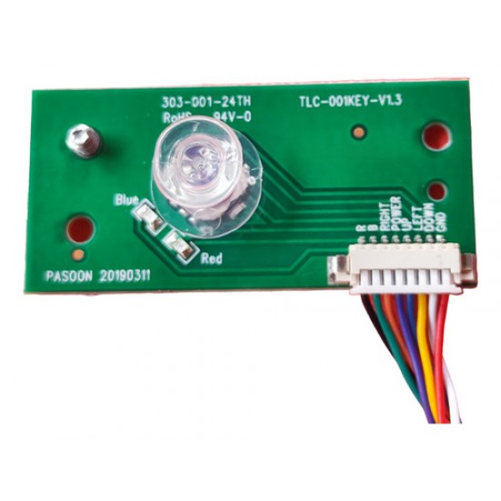 Botão Power Com Sensor Monitor Gamer Concordia C66 Novo