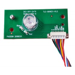 Botão Power Com Sensor Monitor Gamer Concordia C66 Novo