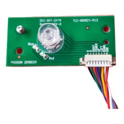 Botão Power Com Sensor Monitor Gamer Concordia C66 Novo