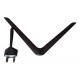 Base Suporte Pé Pedestal Monitor Pg-athv2l24-bl01