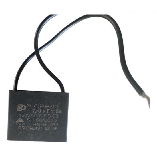 Capacitor Para Coifa Cfa395 7uf 450v Novo Original
