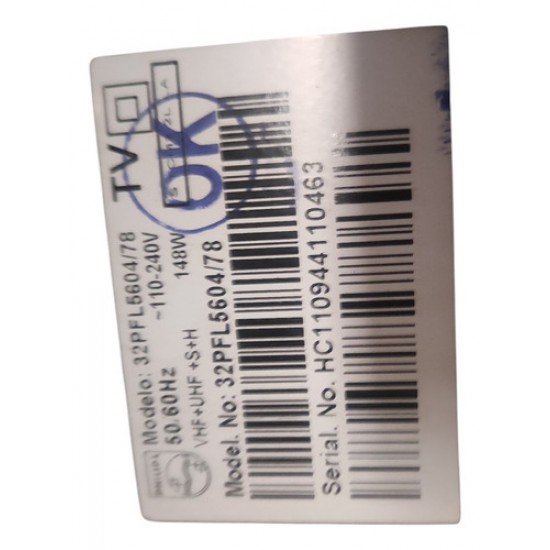 Placa Suporte Das Lampadas 32pfl5604 32pfl5604/78 Cb32xe16