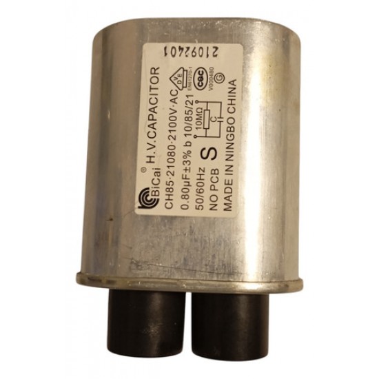 Capacitor Microondas Ch85 0.80uf 2100v Mo-02-34 Original