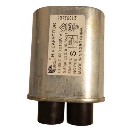 Capacitor Microondas Ch85 0.80uf 2100v Mo-02-34 Original