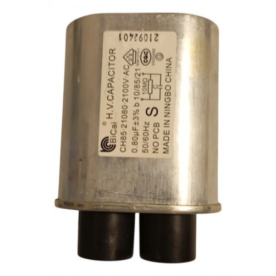 Capacitor Microondas Ch85 0.80uf 2100v Mo-02-34 Original