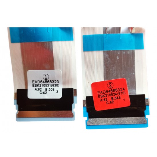 Kit Cabo Flat 75ur871c0sa 75ur871 Ead64666323 Ead64666324