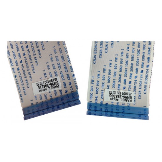 Kit Cabo Flat Un43nu7100 Un43nu7100g Original Novo