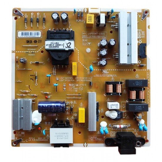 Placa Da Fonte Tv 55ur871c0sa 55ur871 Lgp55at-u21 Novo