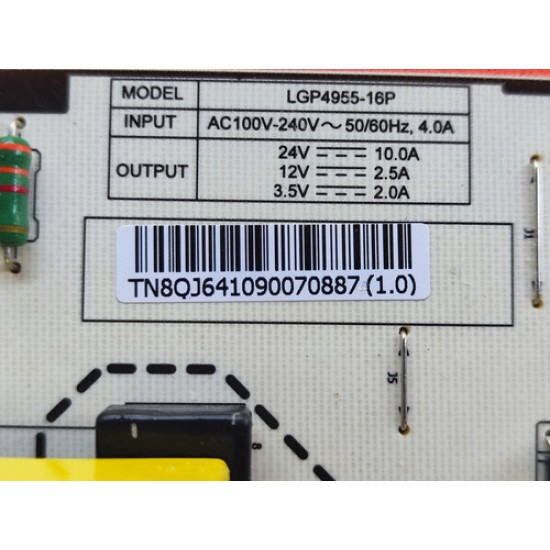 Placa Da Fonte Tv Monitor 55vm5j Lgp4955-16p Novo Orignal