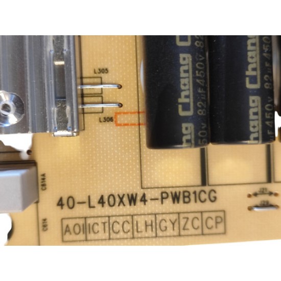 Placa Da Fonte Tv 75p725 40-l40xw4-pwb1cg Original