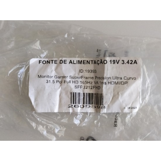 Fonte Monitor Gamer Precision Sfp3212fhd Fj-sw20171903420