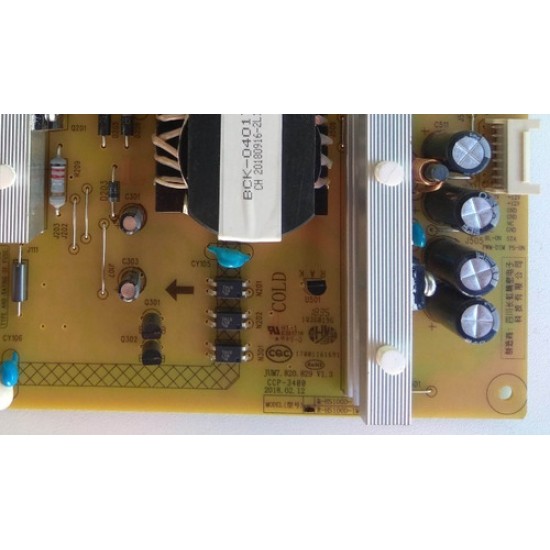 Placa Fonte Tv Ptv40g50sns Jum7.820.829 V1.3