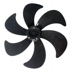 Hélice Ventilador 6 Pás Preto 40cm Original
