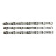 Kit Completo Barras De Led 43uq751c0sc 43uq751 Nova