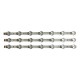 Kit Completo Barras De Led 43uq751c0sc 43uq751 Nova