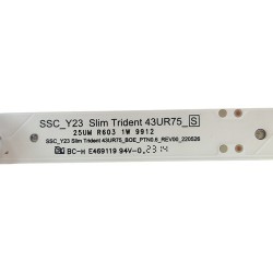Kit Barras Led 43ur781c0sa 43ur781 Novo Original