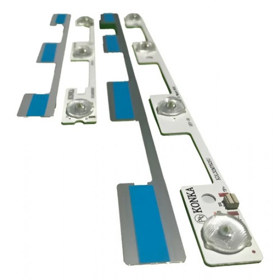 Barra De Led Toshiba 32l2400 Dl3244 Dl3245  Kit Com 4 Barras