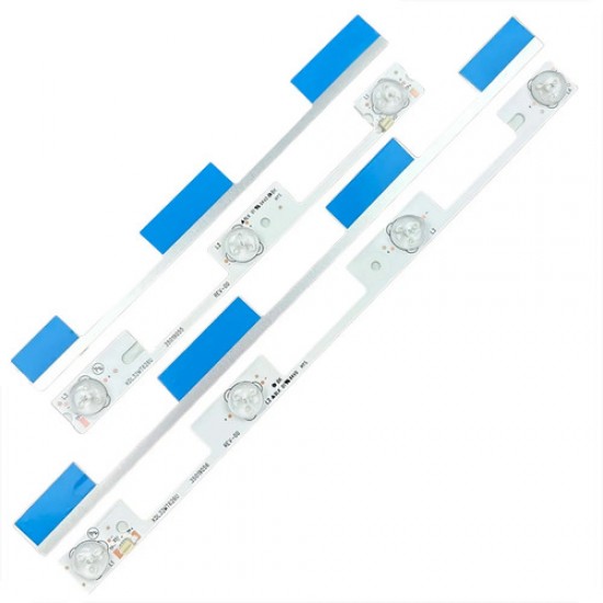 Barra De Led Toshiba 32l2400 Dl3244 Dl3245  Kit Com 4 Barras