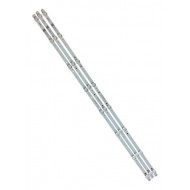 Kit Completo Barra Led Hqs43nkh Hqs43 Jj-0656-d43030801dm-s Jj-0656-d43030801dm-s