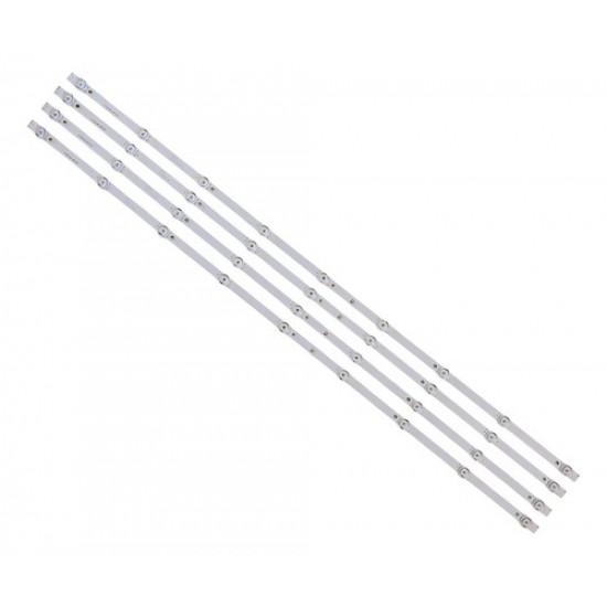 Kit Com 4 Barras De Led Tv Hq Hqstv50 Cl526-50c-4x9-v02