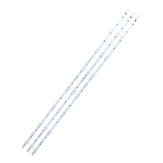 Kit Led Tv Multilaser Tl029 Xmnj43d08-zc62ag-08 Novo