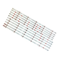 Kit Completo Barras Led Un60au7700g Un60au7700 Nova 10 Barra