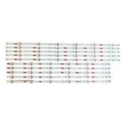 Kit Completo Barras Led Un65cu7700g Un65cu7700 Nova Original