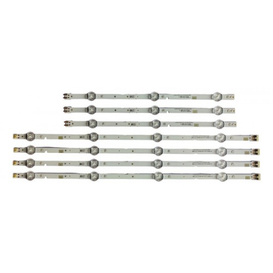 Kit Barras Led  Un43t5300ag Un43t5300 Novo Original