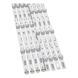 Kit Completo De Barra De Led Un55cu7700 Un55cu7700 Nova