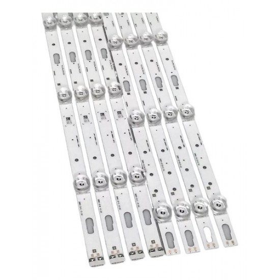 Kit Completo De Barra De Led Un55cu7700 Un55cu7700 Nova
