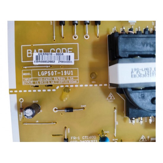 Placa Fonte Tv 50un8000psd 50un8000 Lgp50t-19u1 Nova