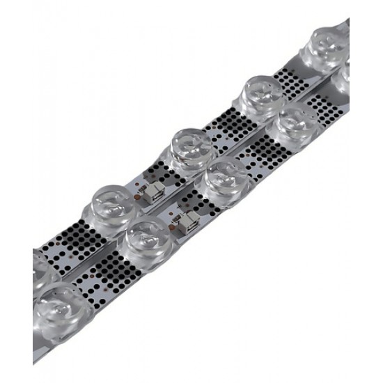Kit 2 Barras Com 13 Leds Cada Tv Modelo 50p615 C/ Dupla Face