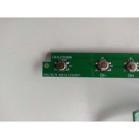 Placa De Botões Tv Philco + Sensor Ir Ph32n62dg Original