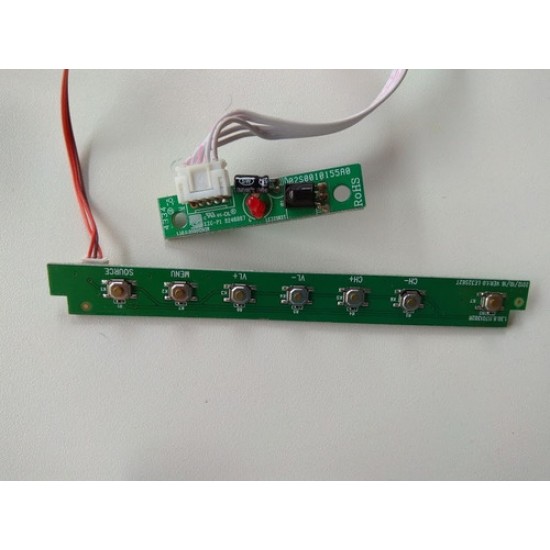 Placa De Botões Tv Philco + Sensor Ir Ph32n62dg Original