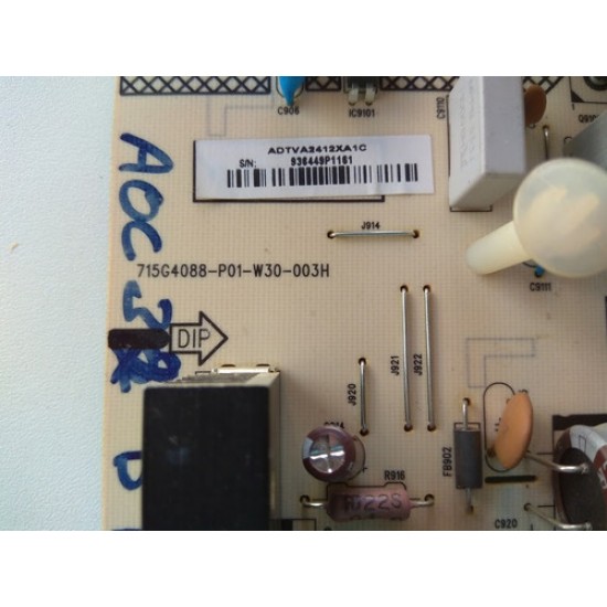 Placa Fonte Tv Aoc Lc32d1320