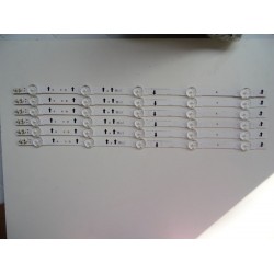 Kit Barra De Led Tv Un55h6300ag Un55h6300