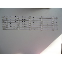 Kit Barra De Led Tv Un55h6300ag Un55h6300